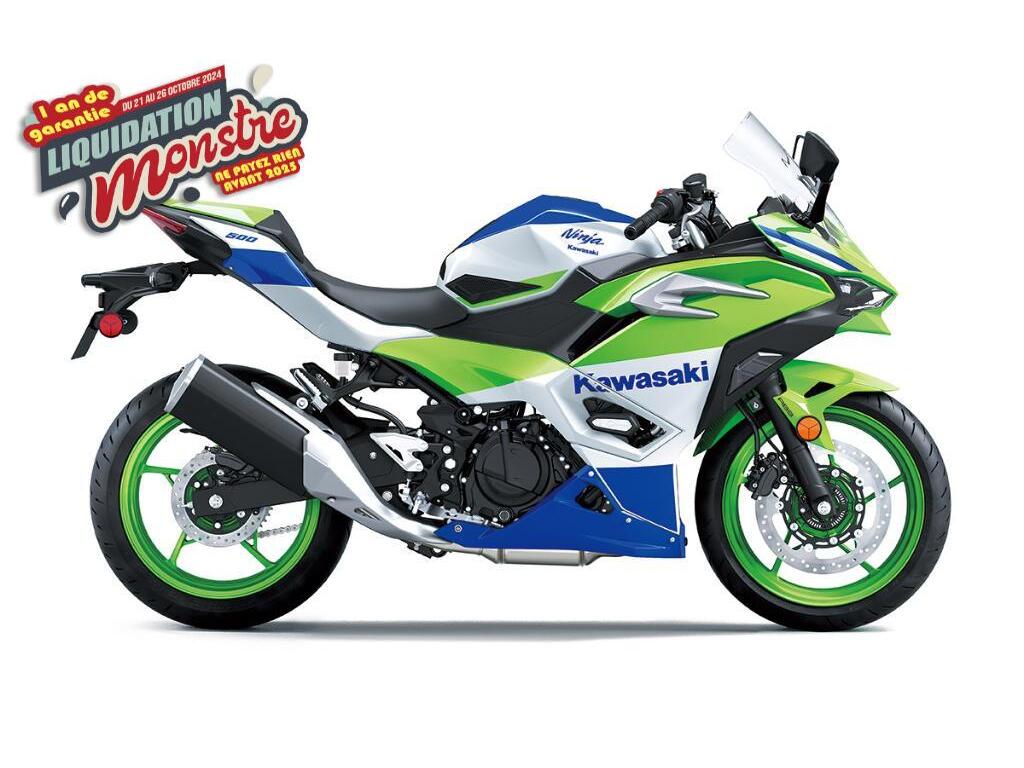 Kawasaki NINJA 500 SE 40e anniversaire 2024