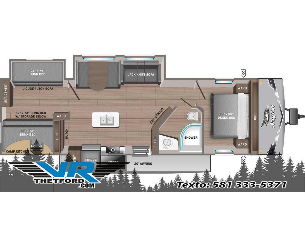 Jayco Jay Flight SLX 333BTS 2025