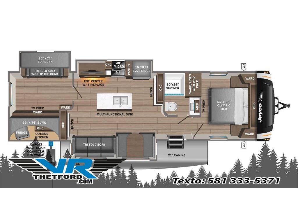 Jayco Eagle HT 312BHOK 2025