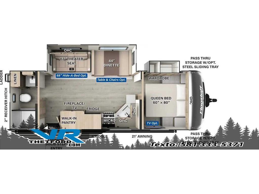 Forest River Flagstaff Super Lite 26RBWS 2025