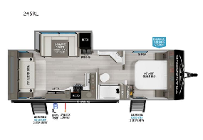 Grand Design Transcend 245RLT 2025