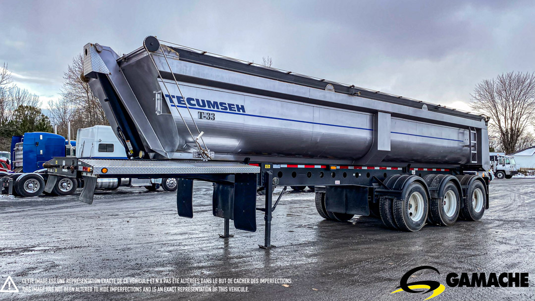 TECUMSEH 32' DUMP TRAILER END DUMP TRAILER 2014