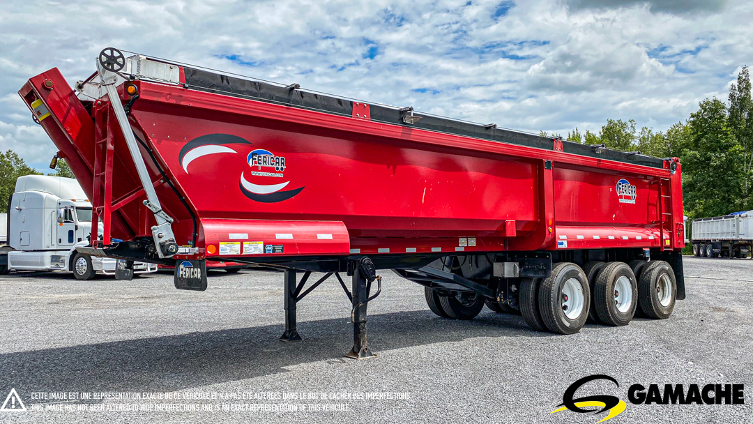 FERRICAR 33' DUMP TRAILER  HYBRID DUMP TRAILER 2017