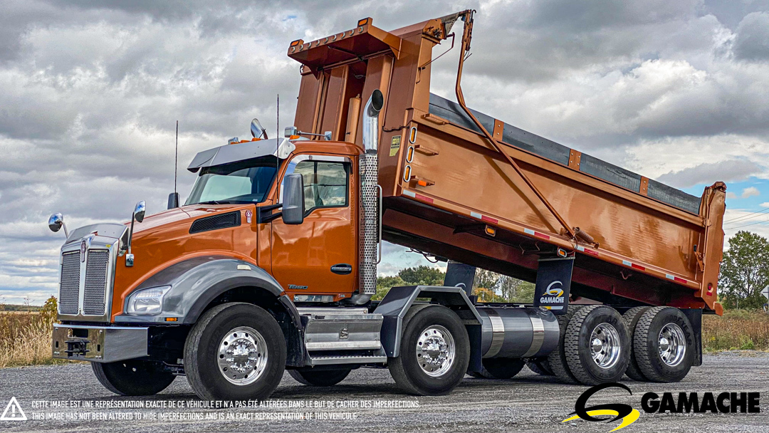 KENWORTH T880 12 WHEEL TWIN STEER DUMP TRUCK 2015