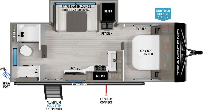 Grand Design Transcend 22RBX 2025