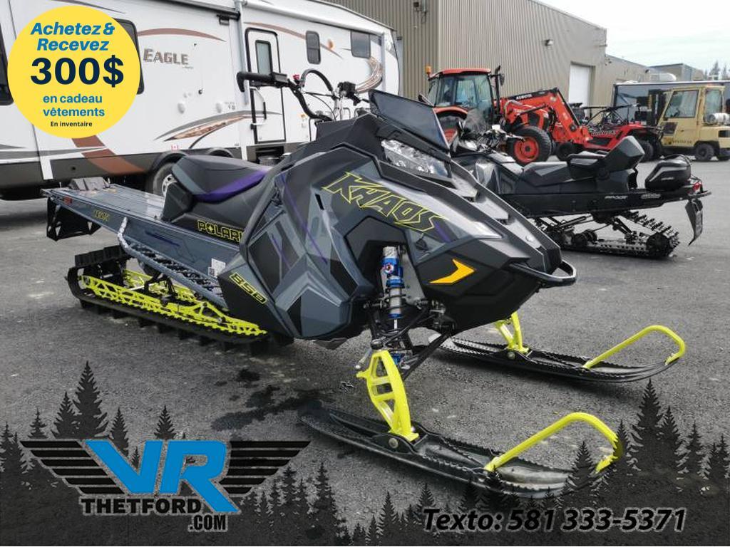 Polaris NEUF 850 RMK KHAOS 165/2.75 2022