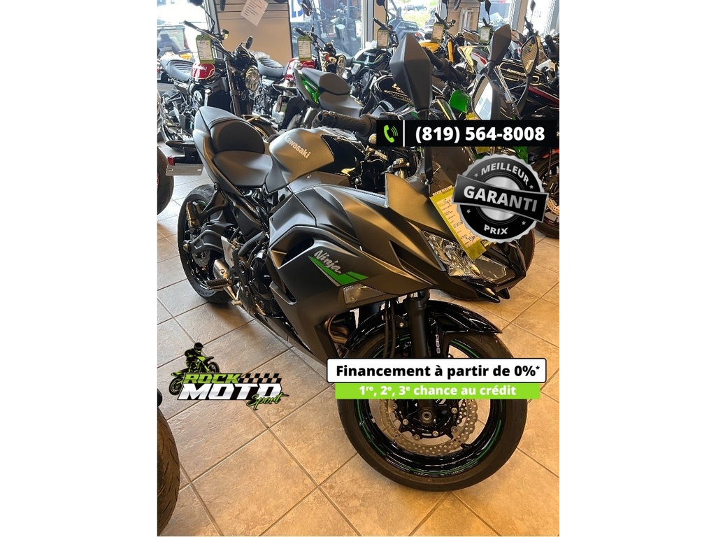 Moto sport Kawasaki Ninja 650 ABS 2023 à vendre