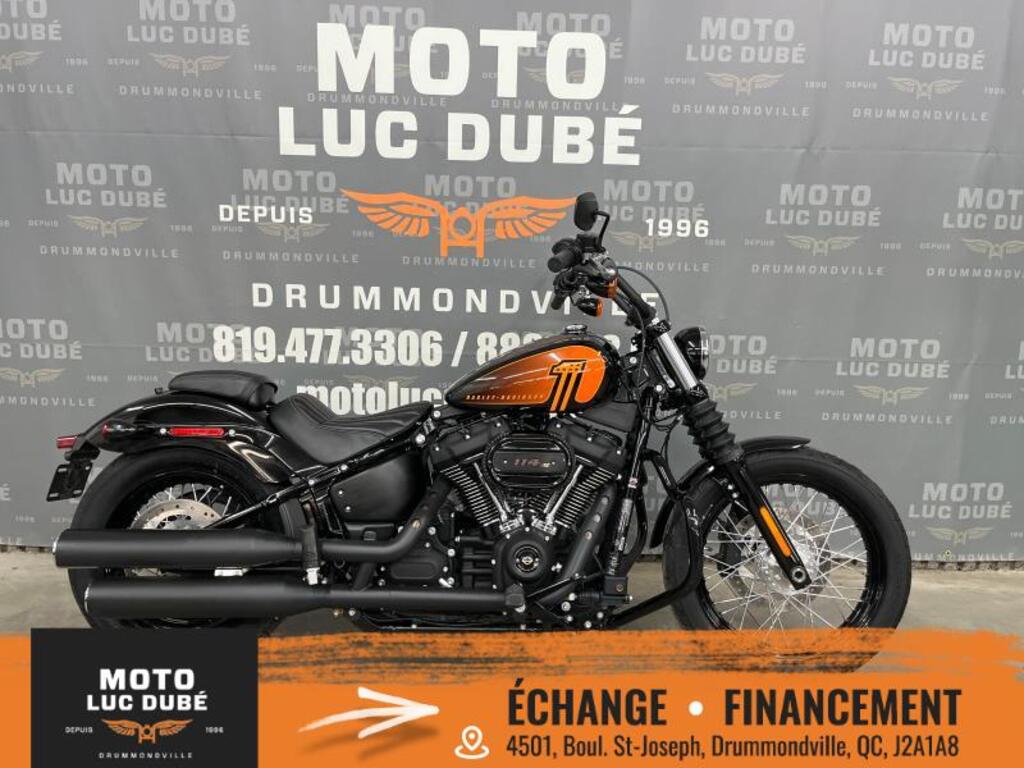 Moto routière/cruiser Harley-Davidson FXBBS Street Bob 114 2021 à vendre