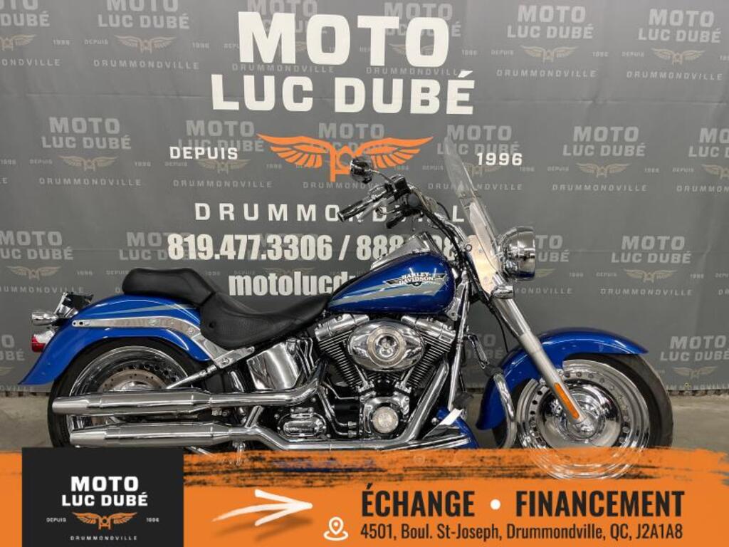 Moto routière - Moto cruiser Harley-Davidson FLSTF Fat Boy 2009 à vendre