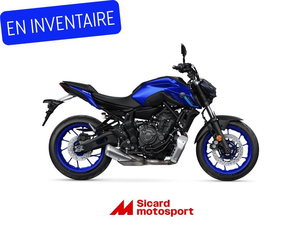 Moto sport Yamaha MT-07 2023 à vendre