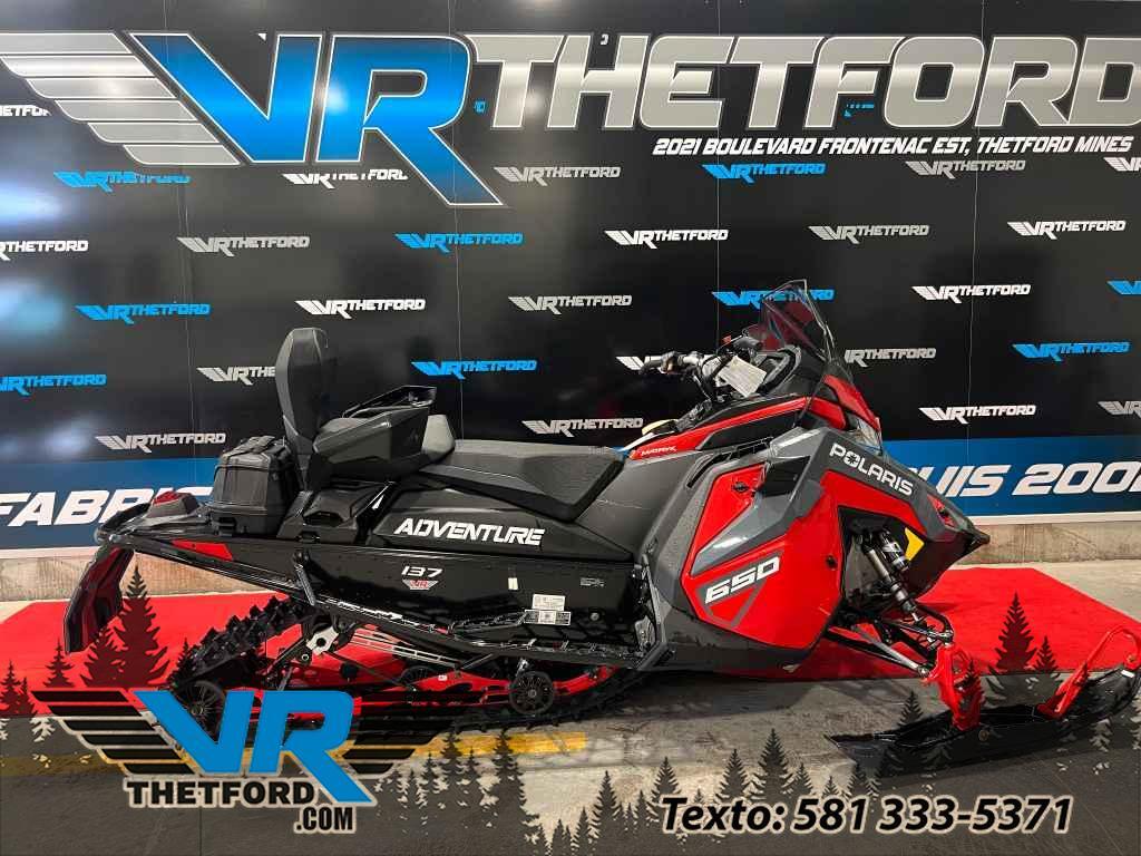 Motoneige Polaris 650 Indy Adventure 137 ES 2024 à vendre
