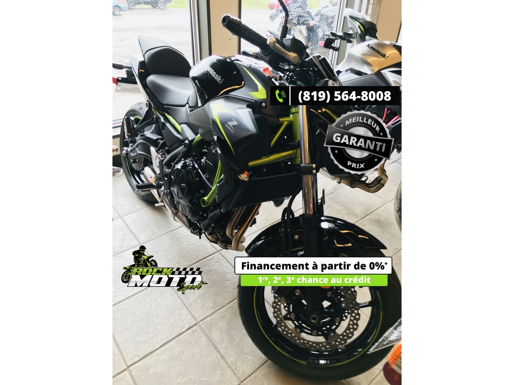 Moto tourisme Kawasaki Z650 ABS 2022 à vendre