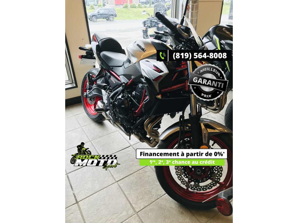 Moto tourisme Kawasaki Z650 ABS 2023 à vendre