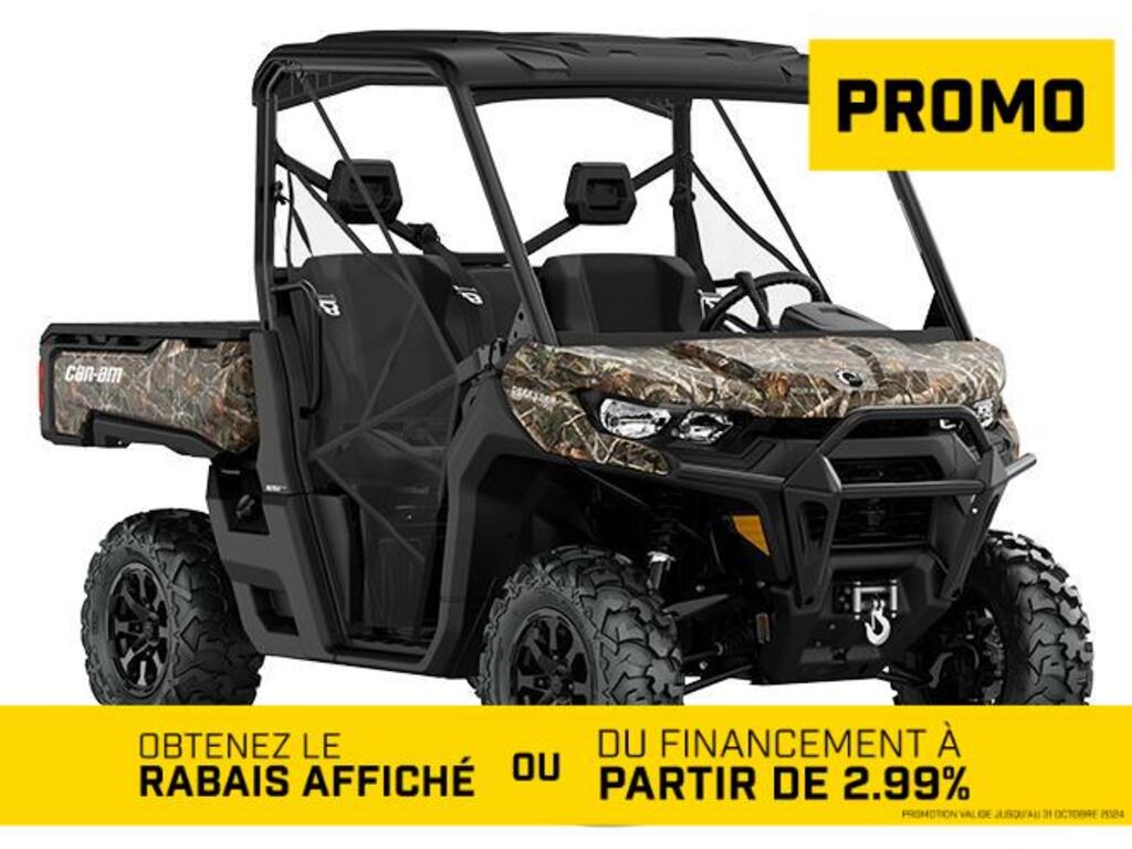 VTT Côte-à-côte Can-Am Defender XT 2024 à vendre