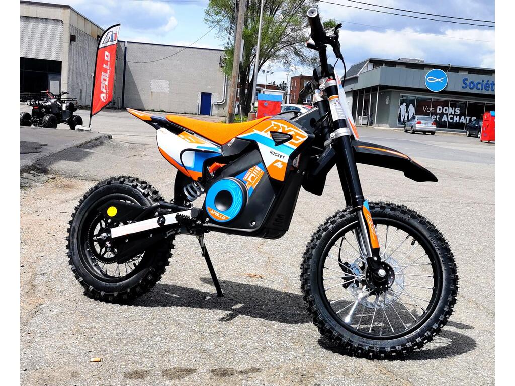 Dirt Bike moto électrique enfant 1000 Watts RXF Rocket Orange pour enfant  de 6 à 10