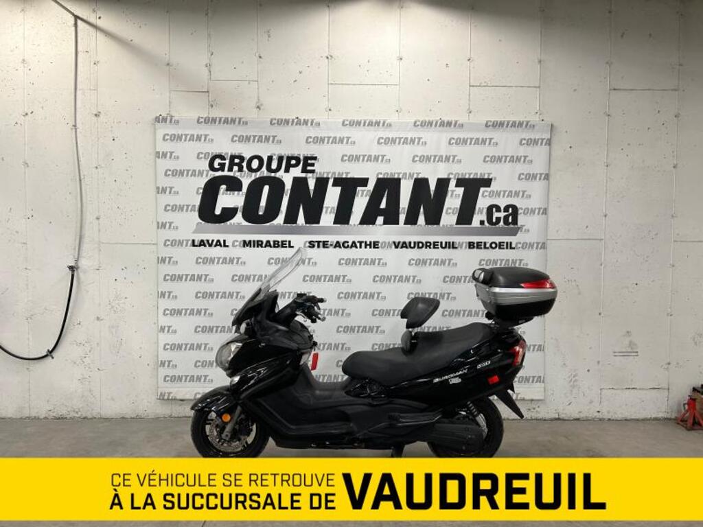 Moto tourisme Suzuki Burgman 650 NOIR 2013 à vendre