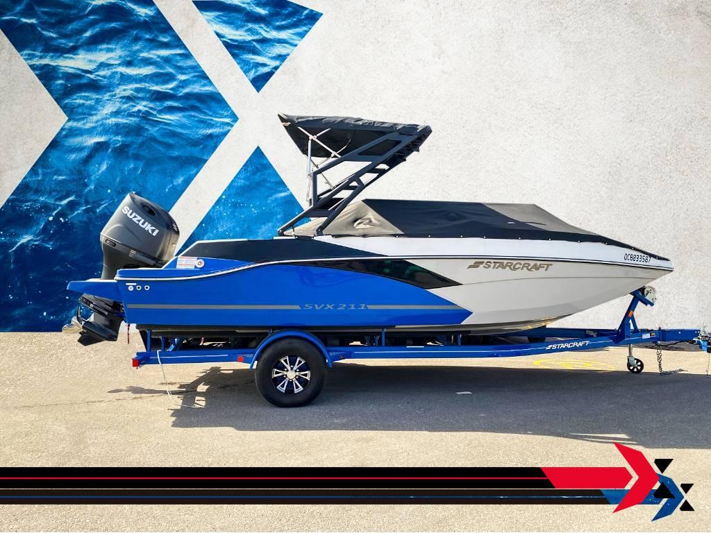 Ponton Starcraft SVX 211 OB 200hp deck boat bateau Pont Financem... 2023 à vendre