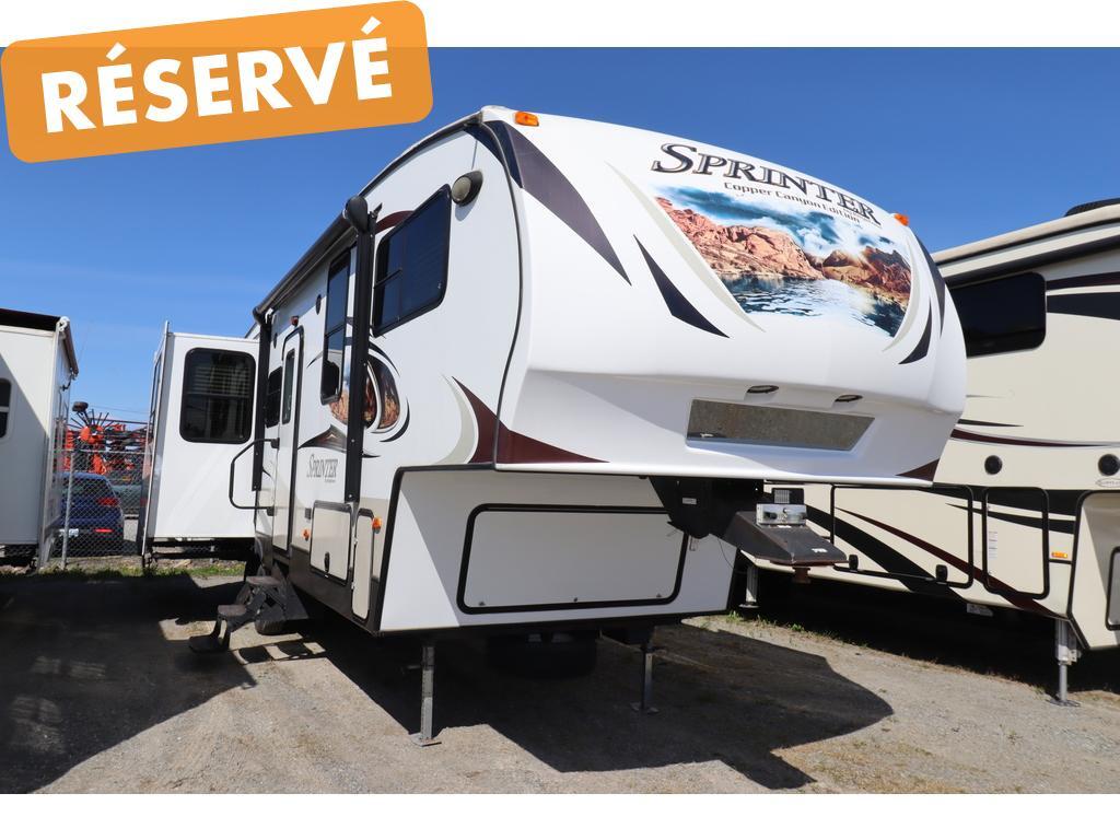 Caravane à sellette Sprinter 273FWRET 2013 à vendre