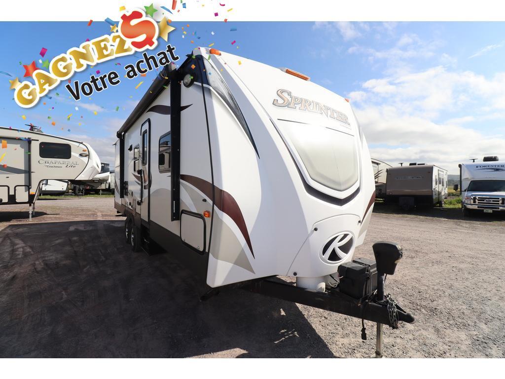 Roulotte Sprinter 2015 à vendre