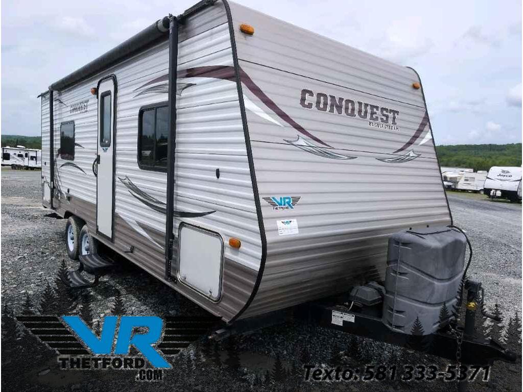 Roulotte Gulf Stream Conquest 24RBLG ***Couple*** 2015 à vendre