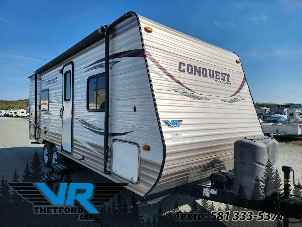 Travel Trailer Gulf Stream Conquest 24RBLG ***Couple*** 2015 à vendre