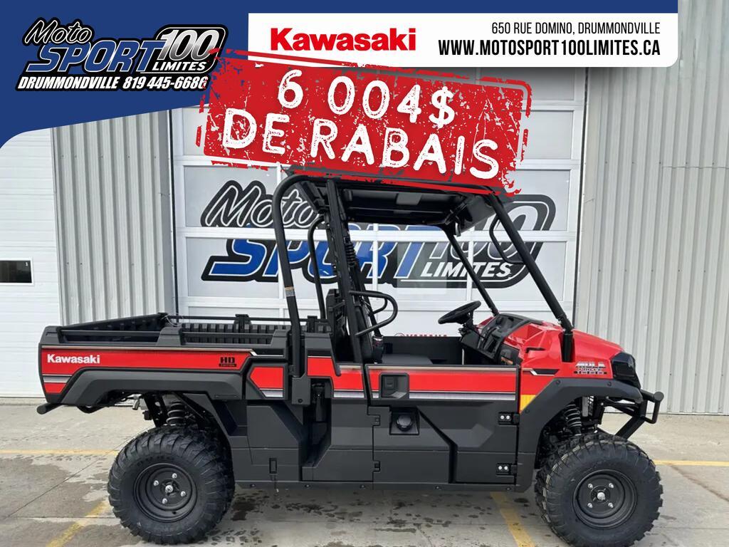 VTT Côte-à-côte Kawasaki Mule 2024 à vendre