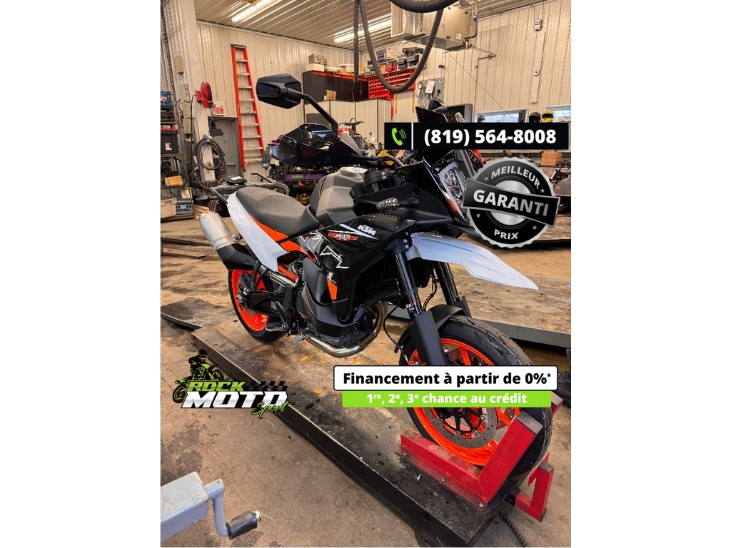 Moto double usage KTM 890 SMT 2024 à vendre