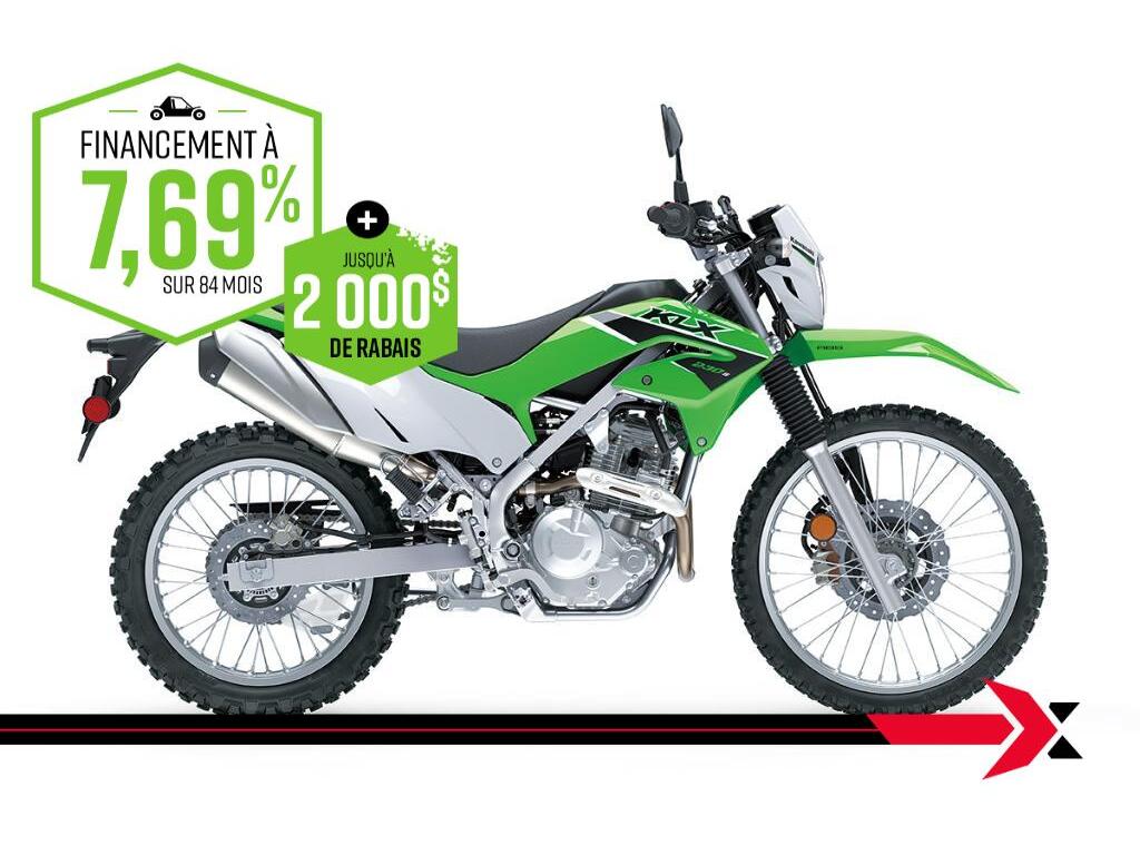 Moto double usage Kawasaki KLX230 S ABS 2023 à vendre