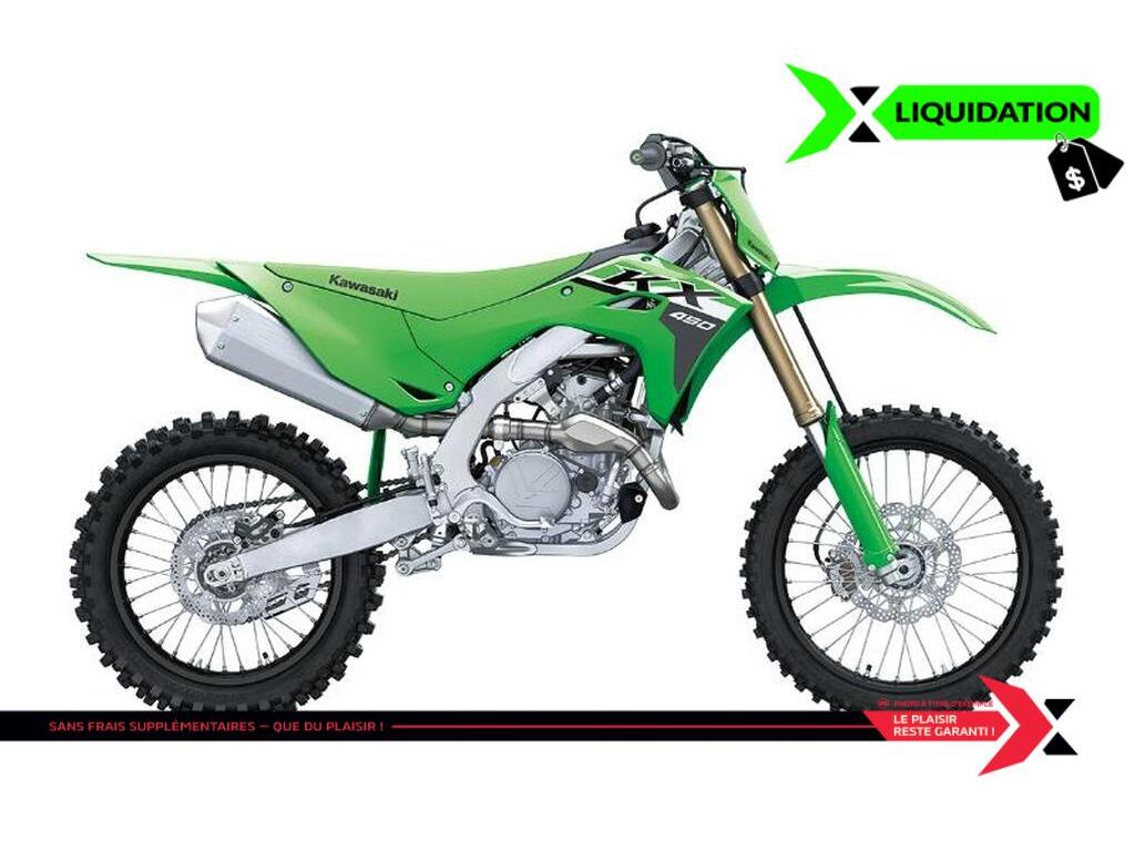 Motocross Kawasaki 2024 à vendre