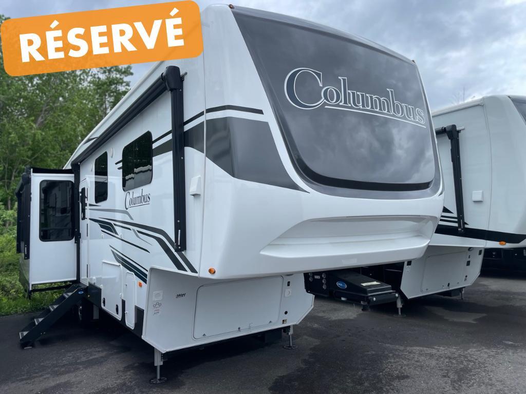 Caravane à sellette Palomino Columbus 329DV 2024 à vendre