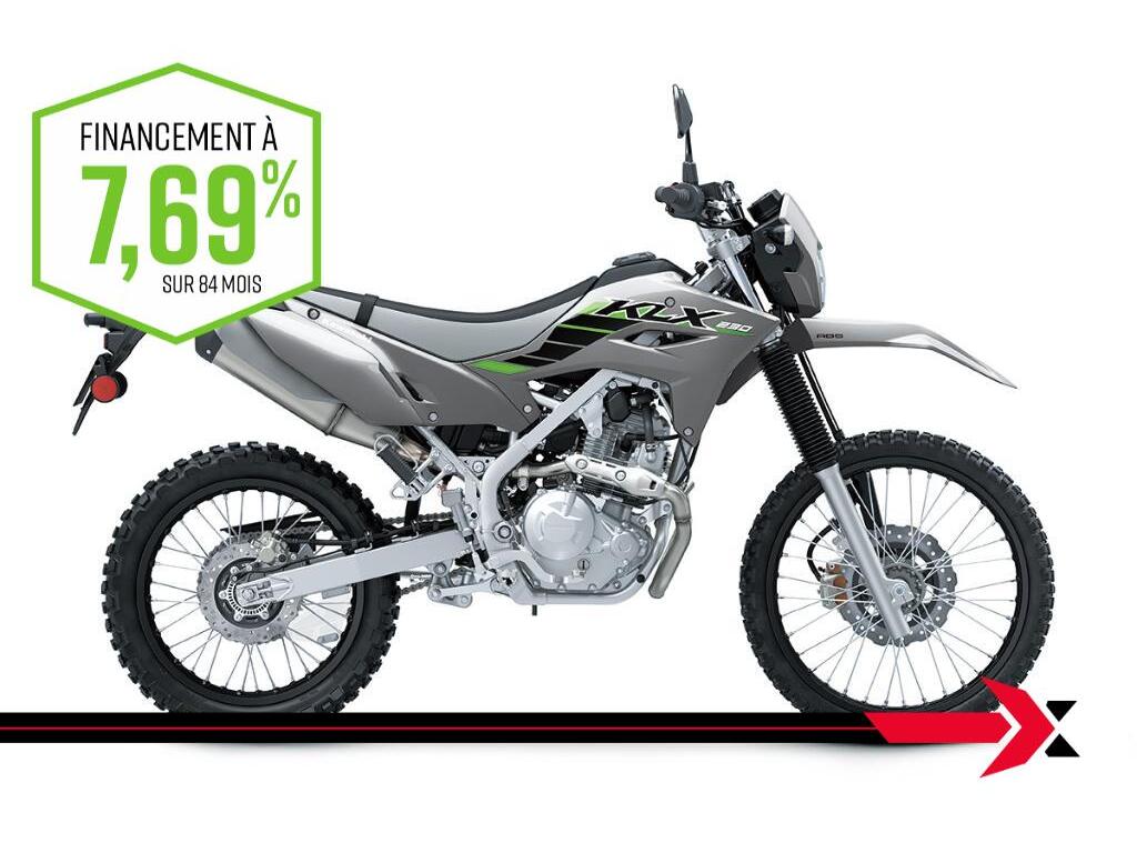 Moto double usage Kawasaki KLX230 ABS 2024 à vendre