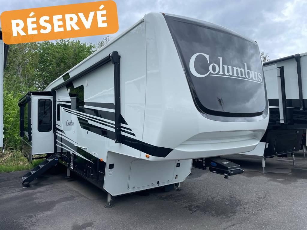 Caravane à sellette Palomino Columbus 384RK 2024 à vendre