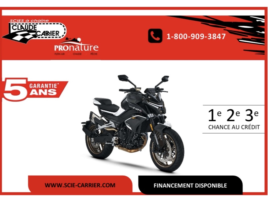Road Bike and cruiser motorcyle CFMOTO 800NK 2024 à vendre