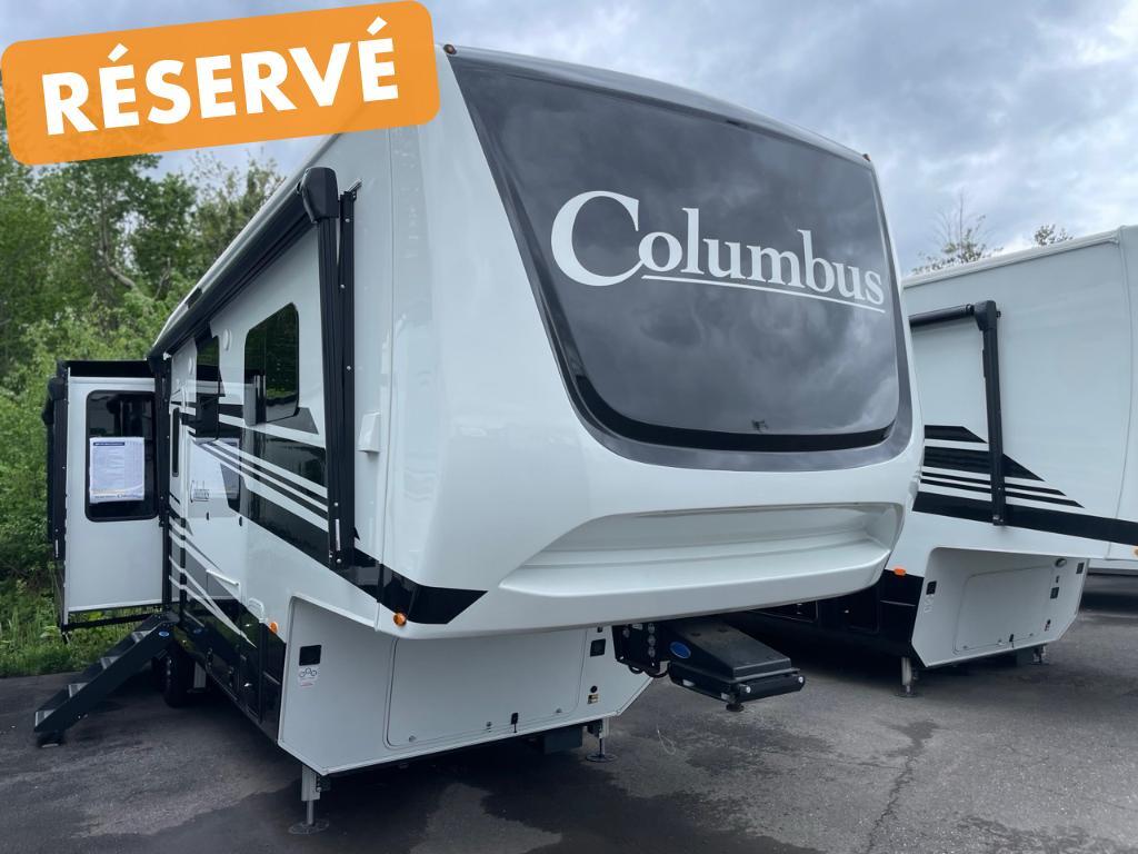 Caravane à sellette Palomino Columbus 329DV 2024 à vendre