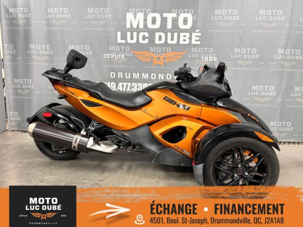 Three-Wheeled Motorcycle Can-Am Spyder RS-S SM5 2011 à vendre
