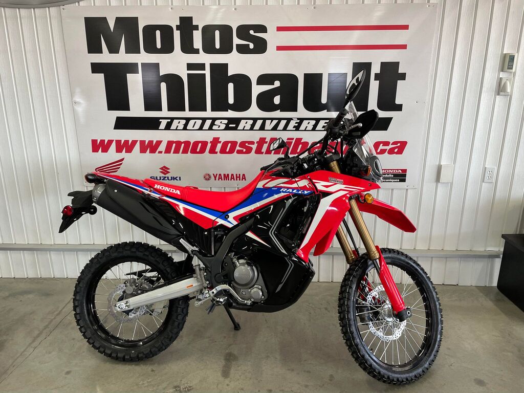 Moto double usage Honda CRF300L Rally 2024 à vendre