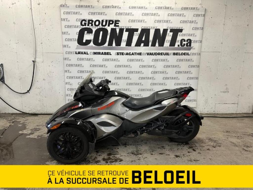 Moto 3 roues Can-Am SPYDER RS-S SE5 MAGNESIUM/NOIR 2012 à vendre