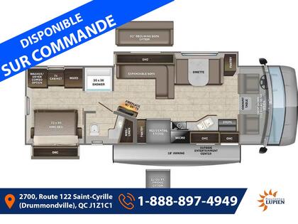 VR Classe A Entegra Coach 2024 à vendre