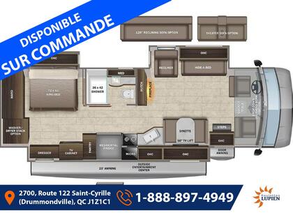 VR Classe A Entegra Coach  2024 à vendre