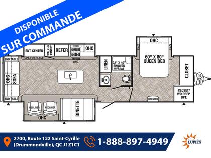 Roulotte Forest River  2025 à vendre