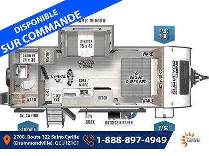 Roulotte Forest River Surveyor 2025 à vendre