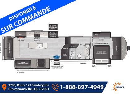 Caravane à sellette Keystone RV Montana 2025 à vendre