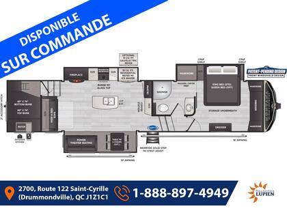 Caravane à sellette Keystone RV 2025 à vendre