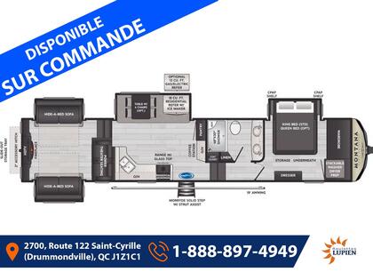 Caravane à sellette Keystone RV 2025 à vendre