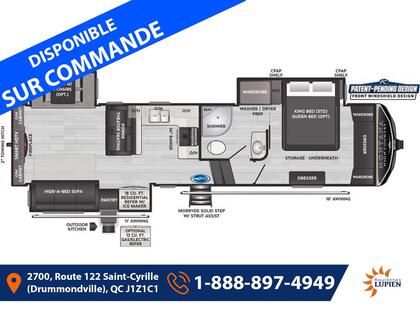 Caravane à sellette Keystone RV  2025 à vendre