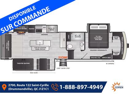 Caravane à sellette Keystone RV  2025 à vendre