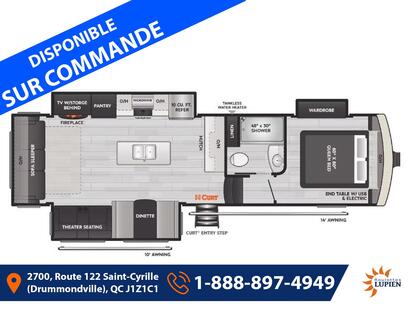 Caravane à sellette Keystone RV 2025 à vendre