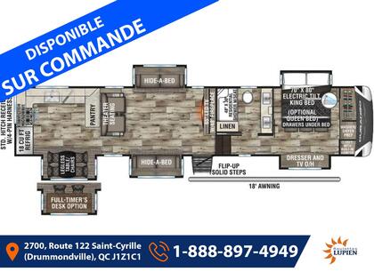 Fifth Wheel K-Z Durango 2025 à vendre