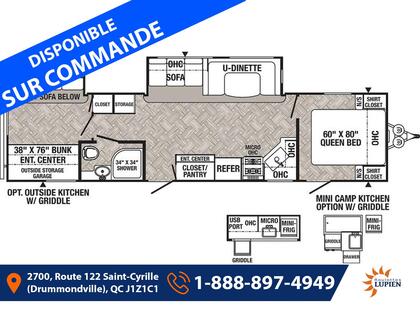 Roulotte Forest River 2025 à vendre