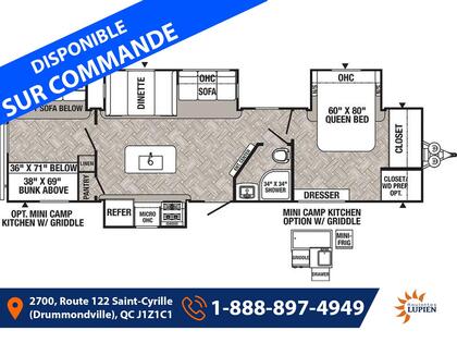 Roulotte Forest River  2025 à vendre